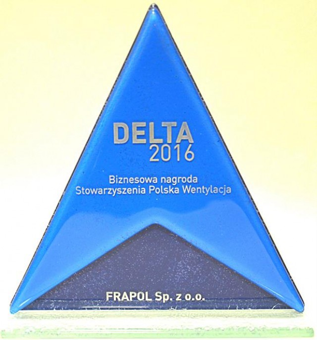 Frapol wśród najlepszych - nagroda DELTA 2016