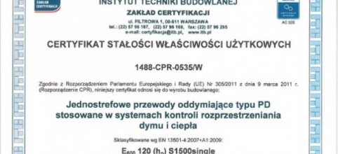 Rewolucja na rynku przewodów oddymiających typu PD