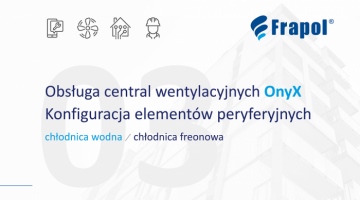 Film instruktażowy. Konfiguracja elementów peryferyjnych – chłodnica wodna, chłodnica freonowa. Odc. 3.