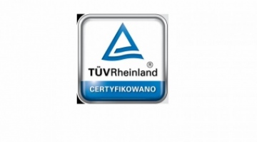 Certyfikat TUV Centrale wentylacyjno-klimatyzacyjne typu AF